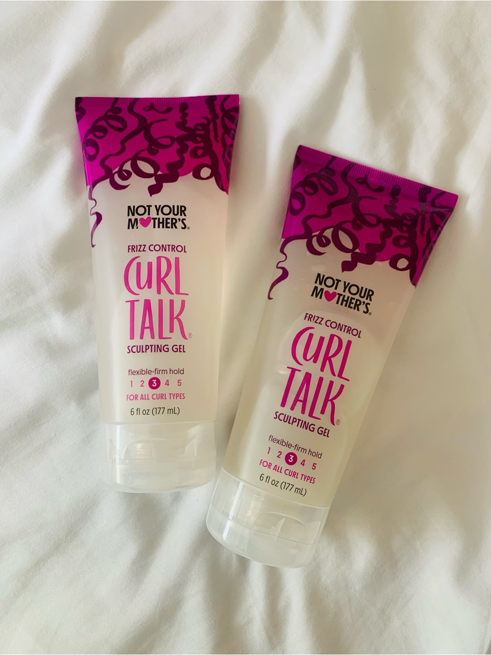 NWOT Not Your Mother's Curl Talk Frizz Control Flexible Sculpting Gel Set